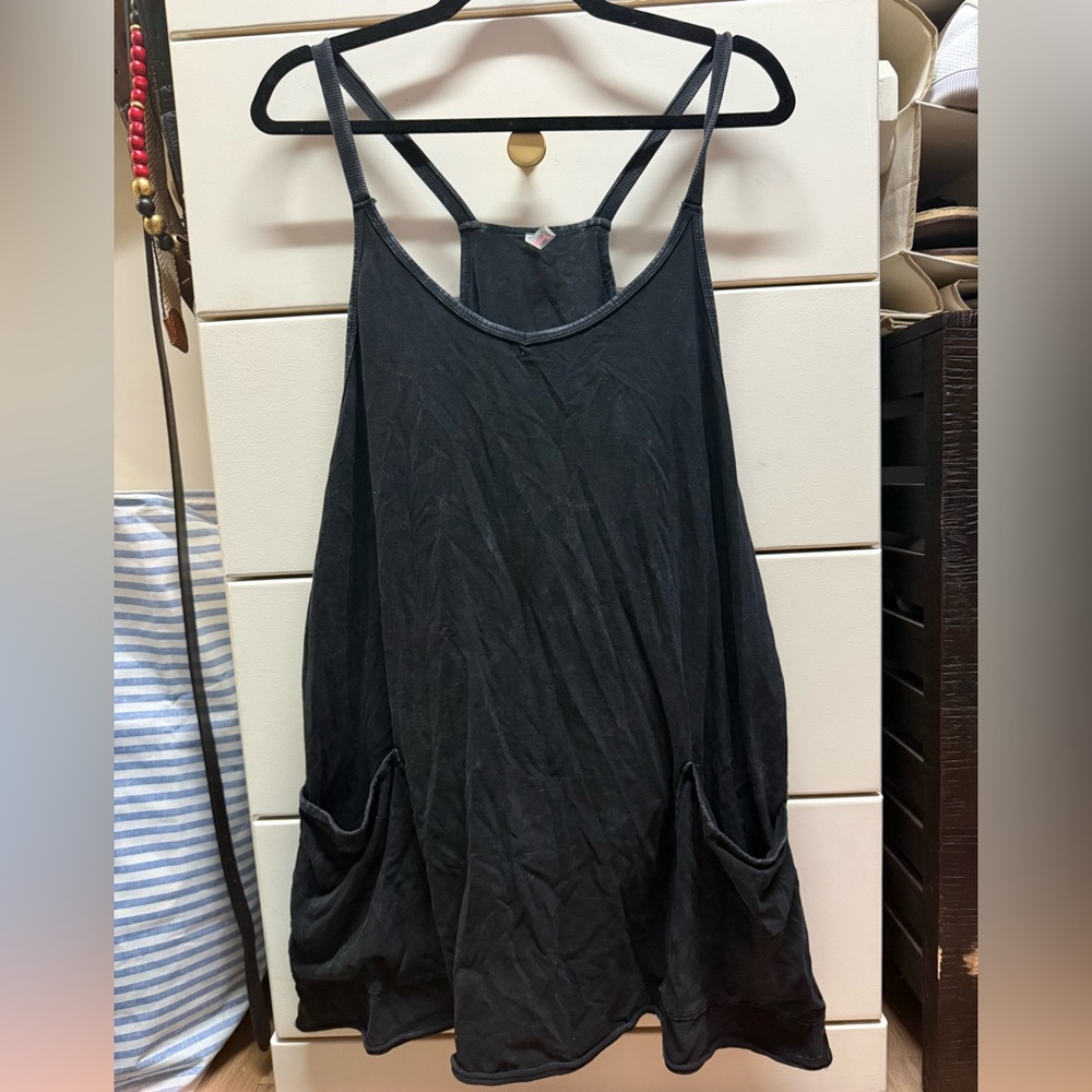 Free People Black Hot Shot Dress Size XL